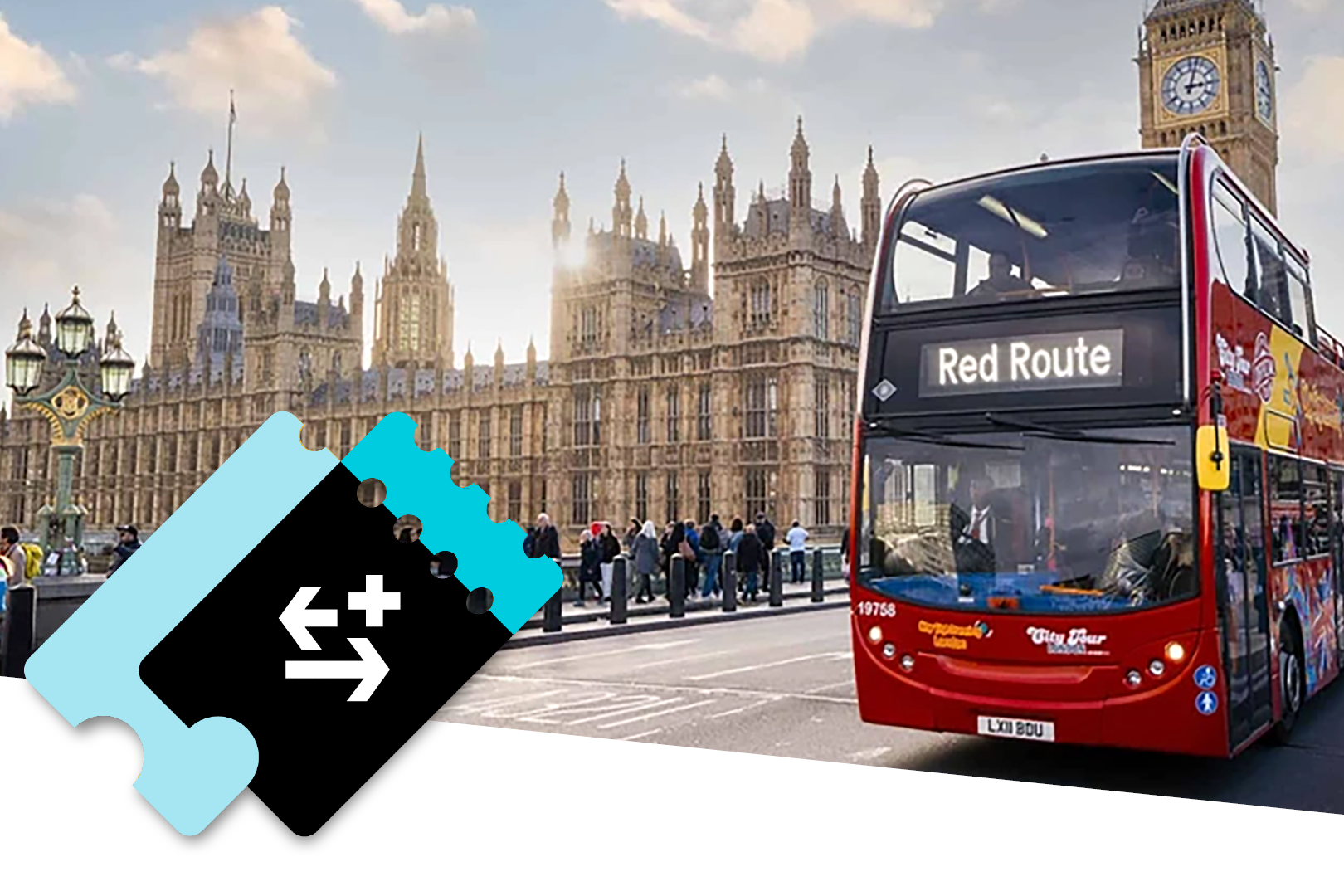 Uber Boat: Bus Hop-on Hop-off + River Bus Return